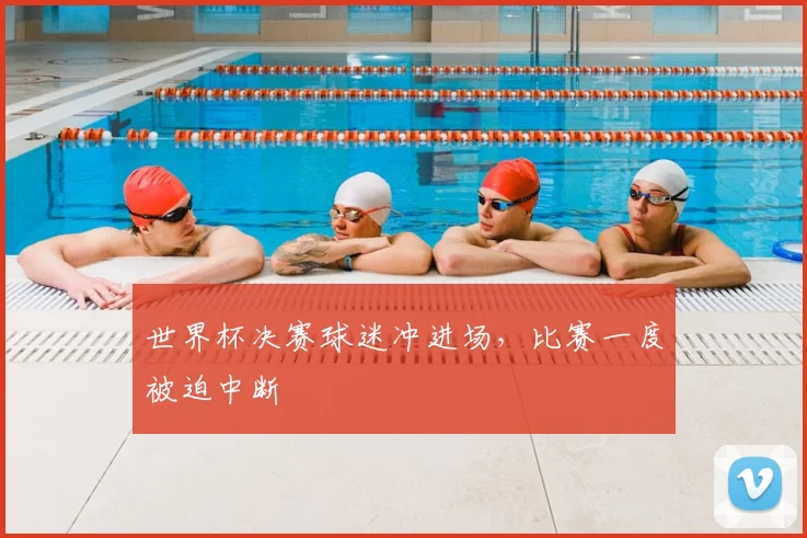 世界杯决赛球迷冲进场，比赛一度被迫中断